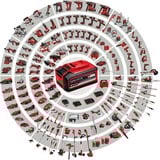 EINHELL GE-CL 18/1 Li E-Solo 210 km/h, Soffiatore rosso/Nero, Soffiatore portatile, 210 km/h, 105 m³/h, Nero, Rosso, 12000 Giri/min, Batteria