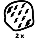 EINHELL Set di cuffie per lucidatura / dischi abrasivi, per CC-PO 1100/150 E, Mola abrasiva 