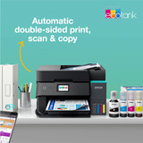 Epson EcoTank ET-4950 Ad inchiostro A4 4800 x 1200 DPI 35 ppm Wi-Fi, Stampante multifunzione Nero, Ad inchiostro, Stampa a colori, 4800 x 1200 DPI, A4, Stampa diretta, Nero