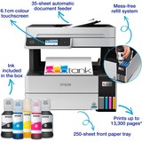 Epson EcoTank ET-5150, Stampante multifunzione grigio/Nero, Ad inchiostro, Stampa a colori, 4800 x 1200 DPI, A4, Stampa diretta, Nero, Bianco