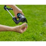 GARDENA 18920-20 irrigatore Sistema di spruzzo d'acqua oscillante Nero, Argento, Spruzzatore Nero/Turchese, Sistema di spruzzo d'acqua oscillante, 220 m², Nero, Argento