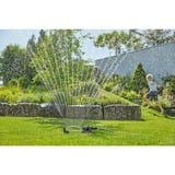 GARDENA 18920-20 irrigatore Sistema di spruzzo d'acqua oscillante Nero, Argento, Spruzzatore Nero/Turchese, Sistema di spruzzo d'acqua oscillante, 220 m², Nero, Argento