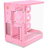 HYTE Y50 Latte alla Fragola, Chassis Tower rosa chiaro