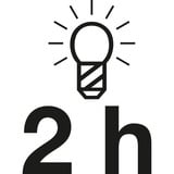 Hazet Torcia tascabile LED con ricarica wireless, Luce LED 