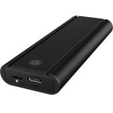 ICY BOX IB-1807MT-C31 Box esterno SSD Nero M.2, Disk enclosure Nero, Box esterno SSD, M.2, PCI Express, 10 Gbit/s, Collegamento del dispositivo USB, Nero