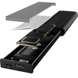 ICY BOX IB-1807MT-C31, Disk enclosure Nero