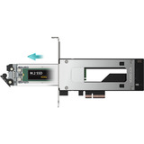 Icy Dock MB840M5P-B, Scheda di interfaccia Nero/Argento