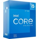 Intel® Core i5-12600KF processore 20 MB Cache intelligente Scatola Intel® Core™ i5, LGA 1700, Intel, i5-12600KF, 64-bit, Intel® Core™ i5 di 12a generazione, boxed