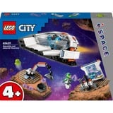 LEGO City Navetta spaziale e scoperta di asteroidi, Giochi di costruzione Set da costruzione, 4 anno/i, Plastica, 126 pz, 383 g