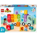 LEGO DUPLO 10421 Il Camioncino dell’Alfabeto, Giochi Educativi per Bambini 2+ Anni con Camion Giocattolo e Mattoncini ABC, Giochi di costruzione Giochi Educativi per Bambini 2+ Anni con Camion Giocattolo e Mattoncini ABC, Set da costruzione, 2 anno/i, Plastica, 36 pz, 858 g