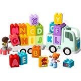 LEGO DUPLO Il camioncino dell’alfabeto, Giochi di costruzione Set da costruzione, 2 anno/i, Plastica, 36 pz, 858 g
