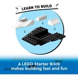 LEGO Navetta spaziale e scoperta di asteroidi, Giochi di costruzione Set da costruzione, 4 anno/i, Plastica, 126 pz, 383 g