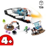 LEGO Navetta spaziale e scoperta di asteroidi, Giochi di costruzione Set da costruzione, 4 anno/i, Plastica, 126 pz, 383 g