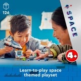 LEGO Navetta spaziale e scoperta di asteroidi, Giochi di costruzione Set da costruzione, 4 anno/i, Plastica, 126 pz, 383 g