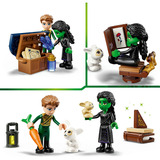 LEGO Wicked 75687 Il Rifugio di Elphaba, Casa Giocattolo nella Foresta con 2 Mini Bamboline, 2 Animali e Accessori, Regalo 7+, Giochi di costruzione Casa Giocattolo nella Foresta con 2 Mini Bamboline, 2 Animali e Accessori, Regalo 7+, Set da costruzione, 7 anno/i, Plastica, 228 pz, 289 g