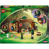 LEGO Wicked 75687 Il Rifugio di Elphaba, Casa Giocattolo nella Foresta con 2 Mini Bamboline, 2 Animali e Accessori, Regalo 7+, Giochi di costruzione Casa Giocattolo nella Foresta con 2 Mini Bamboline, 2 Animali e Accessori, Regalo 7+, Set da costruzione, 7 anno/i, Plastica, 228 pz, 289 g