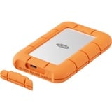 LaCie Rugged Mini SSD 2 TB, Disco a stato solido arancione /Argento