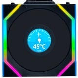 Lian Li UNI FAN SL120 LCD Wireless, Ventola Nero
