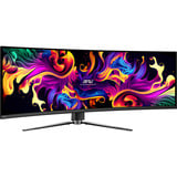 MSI MPG 491CQPDE QD-OLED Monitor PC 124,5 cm (49") 5120 x 1440 Pixel Dual QHD Nero, Monitor di gioco Nero, 124,5 cm (49"), 5120 x 1440 Pixel, Dual QHD, QD-OLED, 0,03 ms, Nero