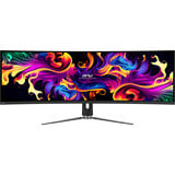 MSI MPG 491CQPDE QD-OLED Monitor PC 124,5 cm (49") 5120 x 1440 Pixel Dual QHD Nero, Monitor di gioco Nero, 124,5 cm (49"), 5120 x 1440 Pixel, Dual QHD, QD-OLED, 0,03 ms, Nero