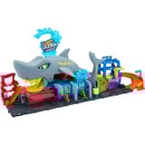 Mattel City Autolavaggio Mega Squalo, Gioco da costruzione Veicolo da corsa e set di piste, 3 anno/i, Plastica, Multicolore