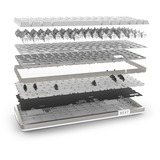 NZXT FUNCTION Elite MiniTKL, Tastiera da gioco bianco