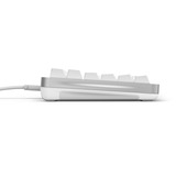 NZXT KB-101NW-DE, Tastiera da gioco bianco