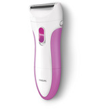 Philips SatinShave Essential HP6341/00, Rasio per donne bianco/Rosa