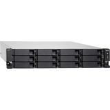 QNAP TS-H1886XU-RP-R2 NAS Armadio (3U) Collegamento ethernet LAN Nero, Grigio D-1622 NAS, Armadio (3U), Intel® Xeon® D, D-1622, Nero, Grigio
