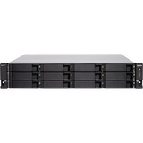 QNAP TS-H1886XU-RP-R2 NAS Armadio (3U) Collegamento ethernet LAN Nero, Grigio D-1622 NAS, Armadio (3U), Intel® Xeon® D, D-1622, Nero, Grigio