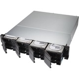 QNAP TS-H1886XU-RP-R2 NAS Armadio (3U) Collegamento ethernet LAN Nero, Grigio D-1622 NAS, Armadio (3U), Intel® Xeon® D, D-1622, Nero, Grigio