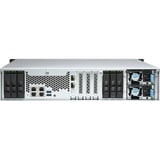 QNAP TS-H1886XU-RP-R2 NAS Armadio (3U) Collegamento ethernet LAN Nero, Grigio D-1622 NAS, Armadio (3U), Intel® Xeon® D, D-1622, Nero, Grigio