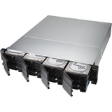 QNAP TS-H1886XU-RP-R2 NAS Armadio (3U) Intel® Xeon® D D-1622 32 GB DDR4 0 TB QuTS hero Nero, Grigio NAS, Armadio (3U), Intel® Xeon® D, D-1622, 32 GB, DDR4