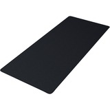 Razer Strider Tappetino per mouse per gioco da computer Nero, Gioco mouse pad Nero, Nero, Tinta unita, Poliestere, Barra appoggiaferro antiscivolo, Tappetino per mouse per gioco da computer