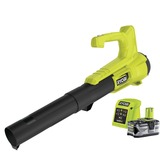 Ryobi ONE+ Soffiatore per foglie a batteria RY18BLA-140, 18Volt verde/Nero