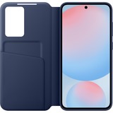 SAMSUNG Galaxy S24 FE Smart View Wallet Case, Custodia per telefono blu scuro, Custodia a borsellino, Samsung, Galaxy S24 F, 17 cm (6.7"), Blu scuro