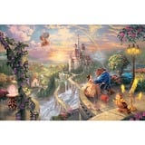 Schmidt Spiele Thomas Kinkade Studios: Disney Dreams Collection - La Bella e la Bestia, Puzzle 