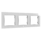 Shelly Cornice da parete 3, Copertura bianco