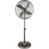 Steba VT S6 Acciaio inossidabile canna di fucile, Ventilatore domestico con pale, Acciaio inossidabile, Pavimento, Metallo, 56 dB, 4,3 m