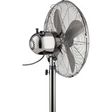 Steba VT S6 Acciaio inossidabile, Ventilatore canna di fucile, Ventilatore domestico con pale, Acciaio inossidabile, Pavimento, Metallo, 56 dB, 4,3 m