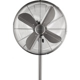 Steba VT S6 Acciaio inossidabile, Ventilatore canna di fucile, Ventilatore domestico con pale, Acciaio inossidabile, Pavimento, Metallo, 56 dB, 4,3 m