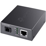 TP-Link TL-FC311A-20 convertitore multimediale di rete 1000 Mbit/s 1550 nm Modalità singola Nero, Trasmettitore audio/video 1000 Mbit/s, IEEE 802.3, IEEE 802.3ab, IEEE 802.3i, IEEE 802.3u, IEEE 802.3x, IEEE 802.3z, Gigabit Ethernet, 10,100,1000 Mbit/s, 1000 Mbit/s, SC