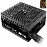 Thermaltake Smart BM2 alimentatore per computer 450 W 24-pin ATX Nero Nero, 450 W, 100 - 240 V, 540 W, 47 - 63 Hz, 7 A, Attivo