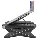 Thermaltake Supporto per notebook Massive Air, Stand Nero/grigio
