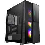 Thermaltake Versa T26 TG ARGB Midi Tower Nero Nero, Midi Tower, PC, Nero, ATX, EATX, micro ATX, Mini-ITX, SPCC, Giocare