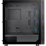 Thermaltake Versa T26 TG ARGB Midi Tower Nero Nero, Midi Tower, PC, Nero, ATX, EATX, micro ATX, Mini-ITX, SPCC, Giocare