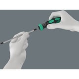 Wera 80 RA Vario impugnatura con funzione a cricchetto, Cacciavite Nero/Verde