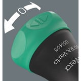 Wera 80 RA Vario impugnatura con funzione a cricchetto, Cacciavite Nero/Verde