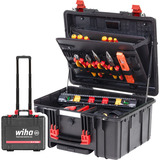 Wiha Set di attrezzi XL 2 Trolley electric, Set di strumenti Nero/Rosso