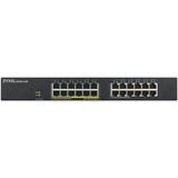 Zyxel GS1900-24EP Gestito L2 Gigabit Ethernet (10/100/1000) Supporto Power over Ethernet (PoE) Nero, Interruttore Gestito, L2, Gigabit Ethernet (10/100/1000), Full duplex, Supporto Power over Ethernet (PoE), Montaggio rack